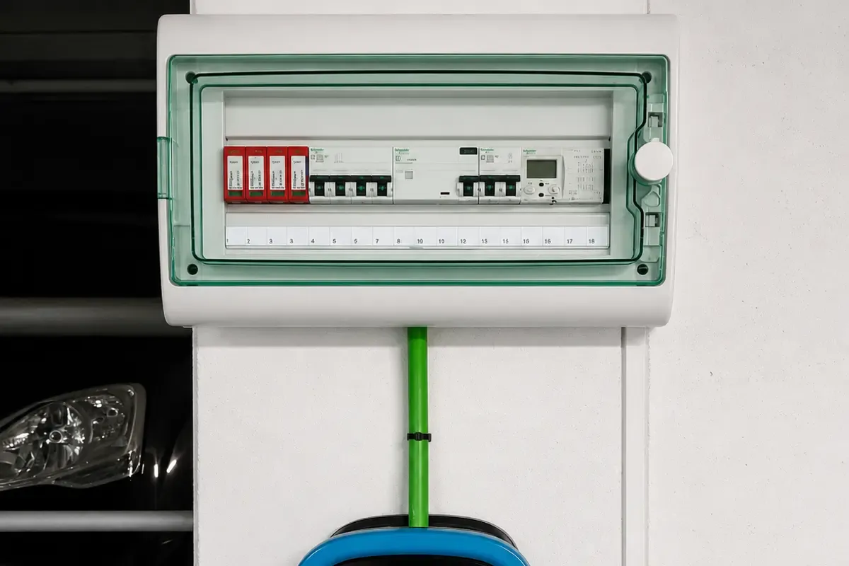 Cuadro eléctrico y protecciones de una instalación fotovoltaica